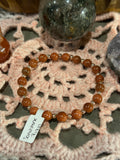 Sandstone 7-inch stretchy bracelet
