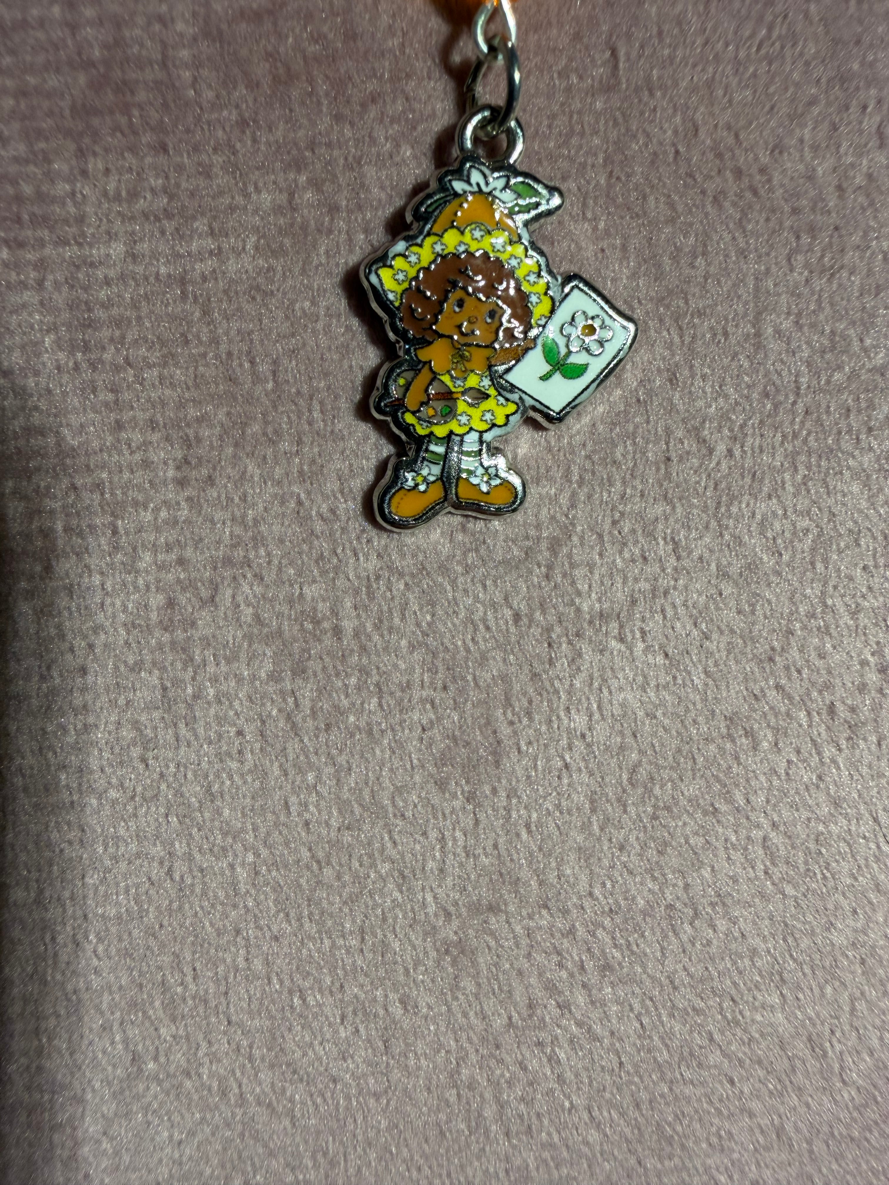 Orange & Yellow Character Keychain