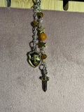 Shield & Sword Keychain