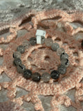 Rutilated Quartz 6 inch stretchy bracelet