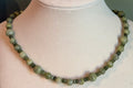 Jade beaded necklace
