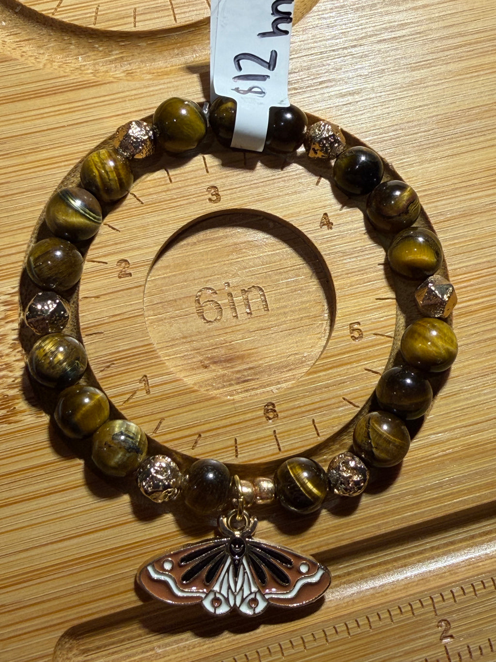 Tigers Eye 6 inch stretchy bracelet