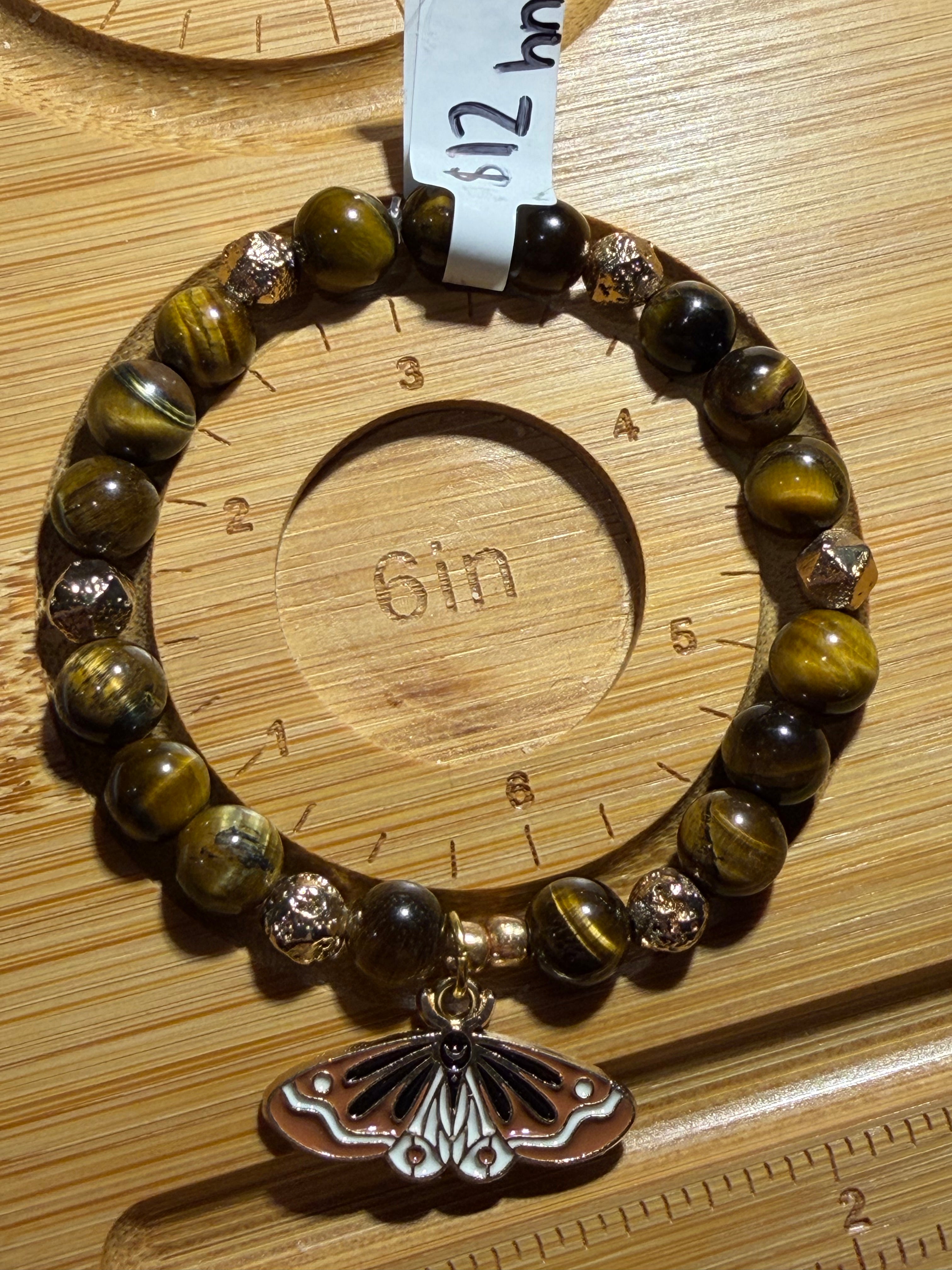 Tigers Eye 6 inch stretchy bracelet