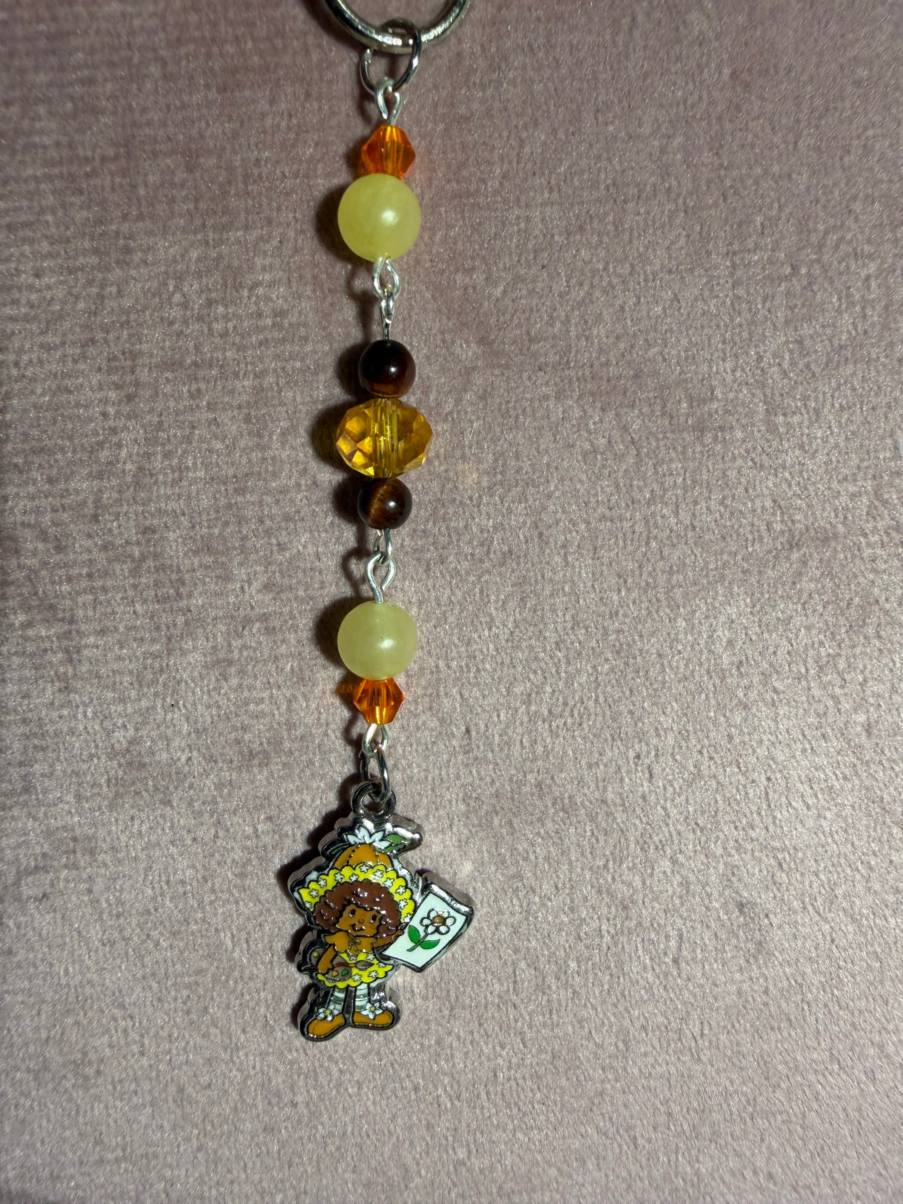 Orange & Yellow Character Keychain