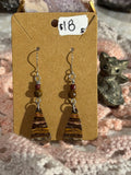 Outback Jasper & Pietersite earrings