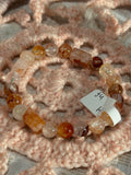 Fire Quartz 6-inch stretchy bracelet